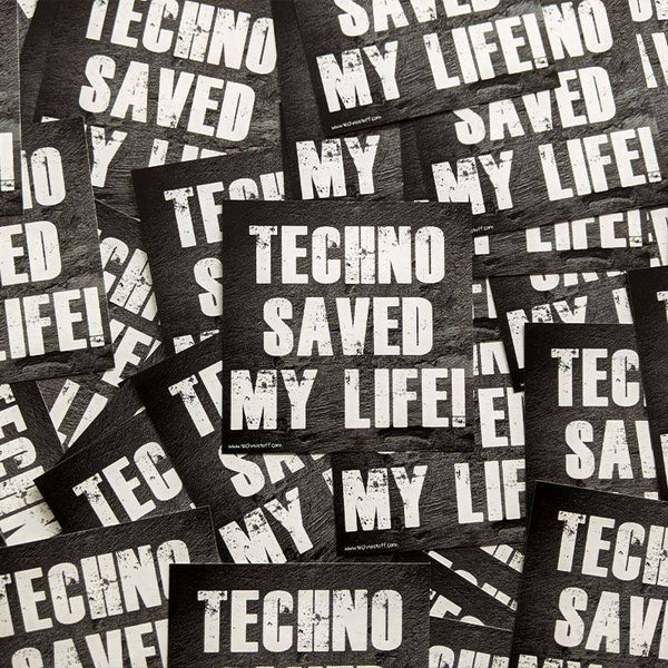 Techno saved my life! Rave Sticker Pack 💥